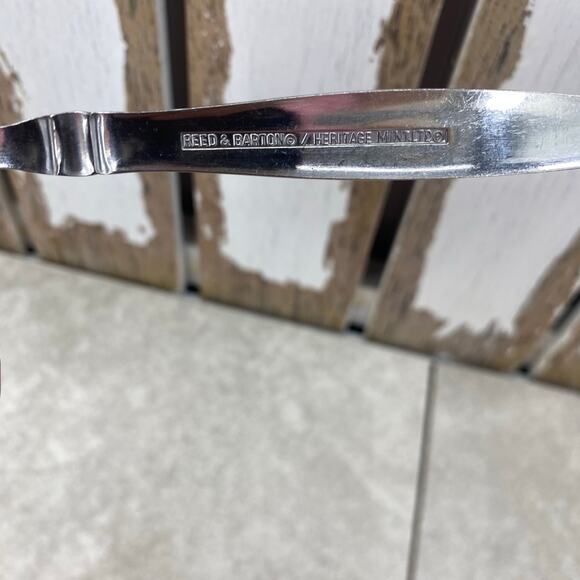 Reed Barton Brompton Stainless Heritage Mint Ltd Silverware Flatware Lot of 10 - Picture 7 of 7